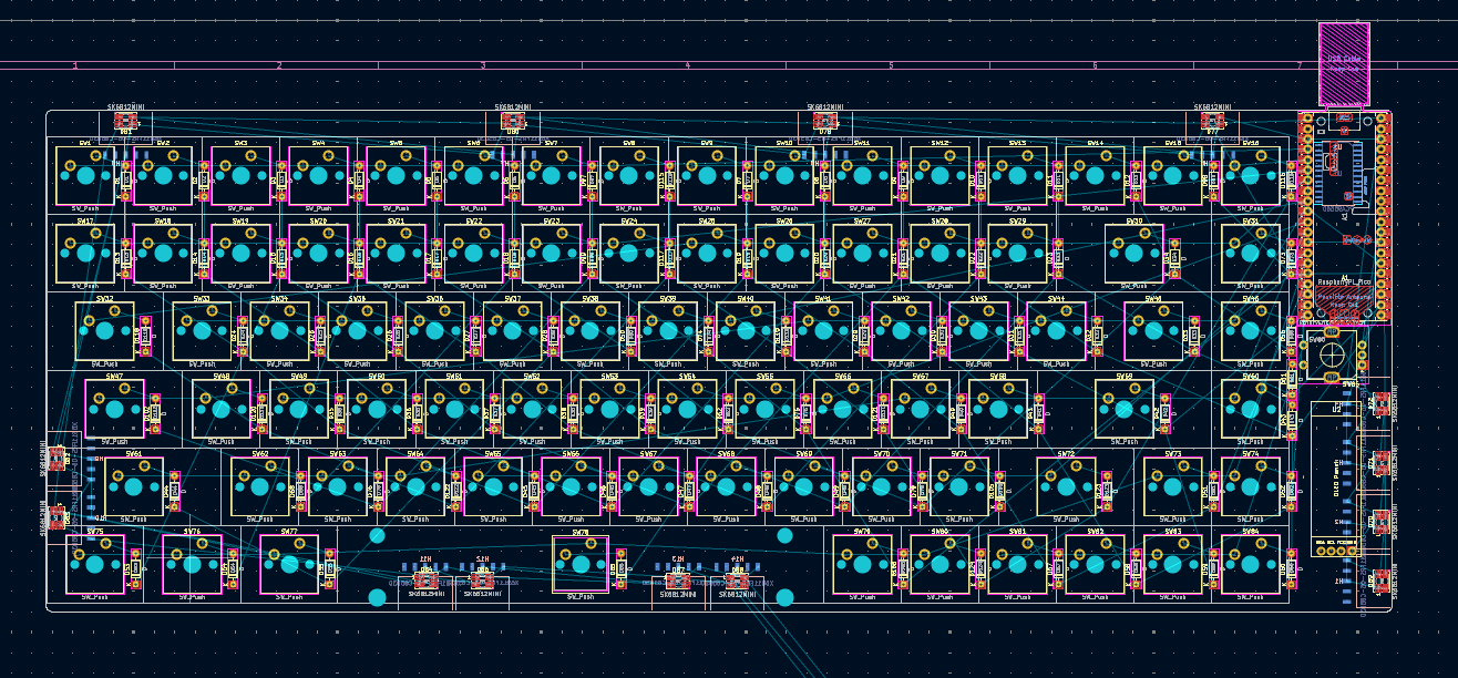 Indicator LEDs in place